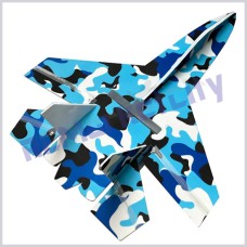 SU27 RC Plane Kit-Blue