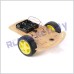 2WD Three Wheel Robotic Smart Car Kit with Acrylic Chassis