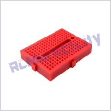 SYB-170 Mini Solderless Prototype Breadboard red